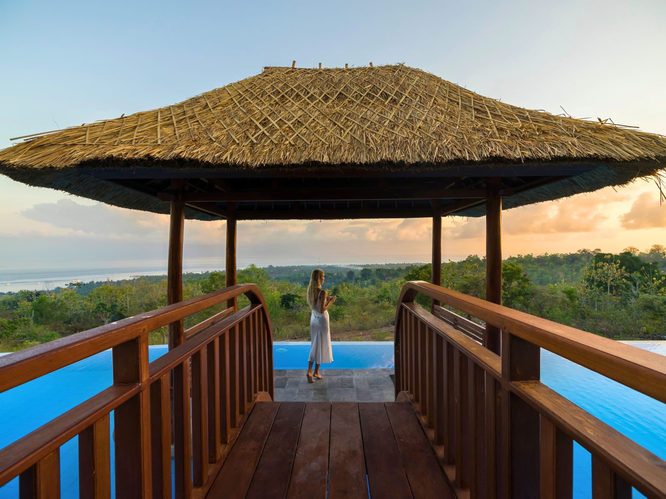Open-air gazebo